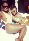 Christina Milian - at a pool party in Vegas